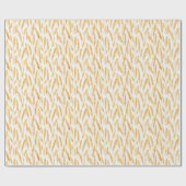 Papier Cadeau Blé jaune des Alpes (Plat)