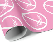 Papier Cadeau Blé sans gluten sans coeliaque sans gluten (Coin rond)