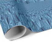 Papier Cadeau Blend of Blue (Coin rond)