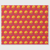 Papier Cadeau Blessings red (Plat)