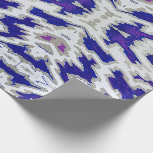 Papier Cadeau Bleu (Coin)