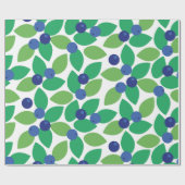 Papier Cadeau Bleu. (Plat)