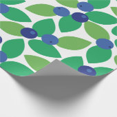 Papier Cadeau Bleu. (Coin)