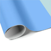 Papier Cadeau Bleu (Coin rond)
