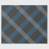 Papier Cadeau Bleu (Plat)