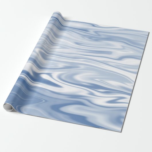 Papier Cadeau Bleu (Déroulé)