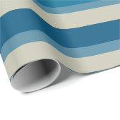 Papier Cadeau Bleu (Coin rond)