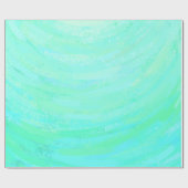 Papier Cadeau Bleu à la menthe (Plat)