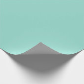 Papier Cadeau Bleu Aquamarine (Coin)