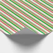 Papier Cadeau Bleu, Blanc, Vert, Bleu, Bleu (Coin)