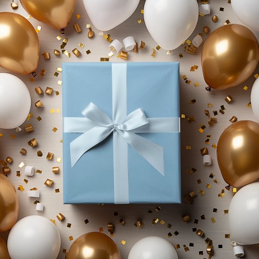 Papier Cadeau Bleu Bleu Bleu Bleu Cute Papier Rouleau