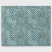 Papier Cadeau Bleu bleu turquoise (Plat)
