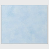 Papier Cadeau bleu-clair épongé (Plat)