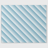 Papier Cadeau Bleu d'ange à deux tons (Plat)