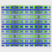 Papier Cadeau Bleu dégradé (Plat)