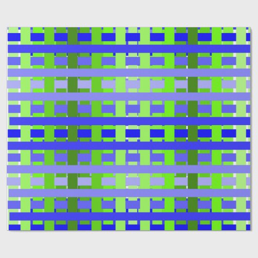 Papier Cadeau Bleu dégradé (Plat)