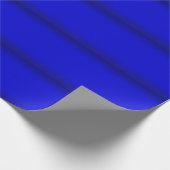 Papier Cadeau Bleu électrique solide (Coin)