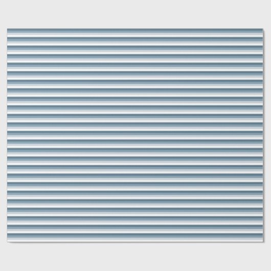 Papier Cadeau Bleu et blanc (Plat)