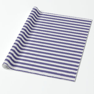 Papier Cadeau Bleu et blanc de la Marine
