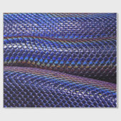 Papier Cadeau Bleu et pourpre (Plat)