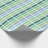 Papier Cadeau Bleu et vert (Coin)