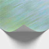 Papier Cadeau Bleu et vert dégradé (Coin)