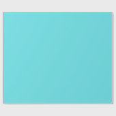 Papier Cadeau Bleu fait sur commande personnalisé (Plat)