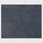 Papier Cadeau Bleu foncé Jean Denim (Plat)