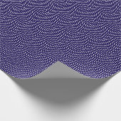 Papier Cadeau Bleu foncé même Komon (Coin)