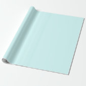 Papier Cadeau Bleu glacé (Déroulé)