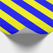 Papier Cadeau Bleu jaune Delta (Coin)