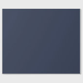 Papier Cadeau Bleu marine (Plat)