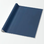 Papier Cadeau Bleu marine aquarelle<br><div class="desc">Papier d'emballage lavis aquarelle bleu marine</div>