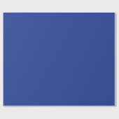 Papier Cadeau bleu marine couleur solide (Plat)