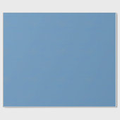 Papier Cadeau Bleu Moyen Texturé (Plat)