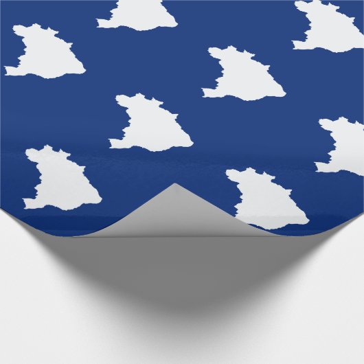 Papier Cadeau Bleu océanique au Brésil à Emporio Moffa (Coin)