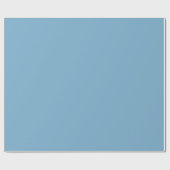 Papier Cadeau Bleu pâle et mat (Plat)