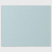 Papier Cadeau Bleu pastel texturé (Plat)