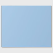 Papier Cadeau Bleu pastel uni (Plat)