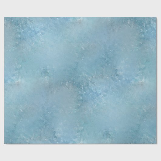 Papier Cadeau Bleu rêveur (Plat)