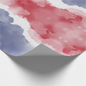 Papier Cadeau Bleu rouge (Coin)