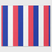 Papier Cadeau Bleu rouge (Plat)
