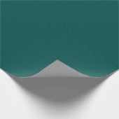 Papier Cadeau Bleu sarcelle profond (Coin)
