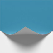 Papier Cadeau Bleu turquoise (Coin)