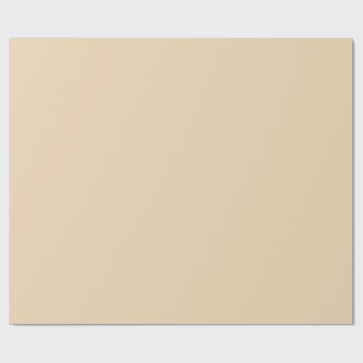 Papier Cadeau Bleu uni couleur sable clair beige blanc (Plat)