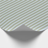 Papier Cadeau bleu vert universel rayé (Coin)