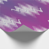 Papier Cadeau Bleu violet blanc (Coin)