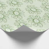 Papier Cadeau Bliss de marguerite (Coin)