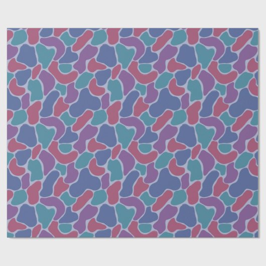 Papier Cadeau Blobs (Plat)