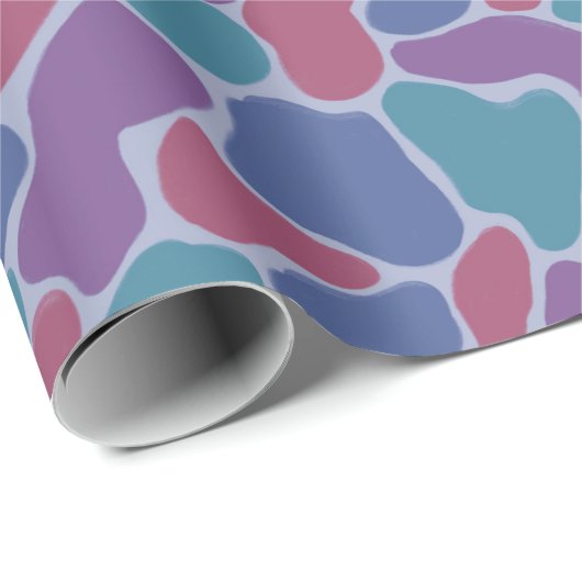 Papier Cadeau Blobs (Coin rond)